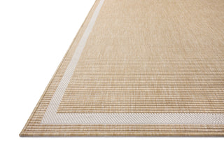 Loloi Easton ESN-05 Wheat / Ivory Area Rug Corner Image