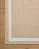 Loloi Easton ESN-05 Wheat / Ivory Area Rug Corner Image