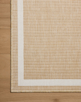 Loloi Easton ESN-05 Wheat / Ivory Area Rug Corner Image