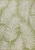Loloi Easton ESN-06 Ivory / Green Area Rug Reverse Side