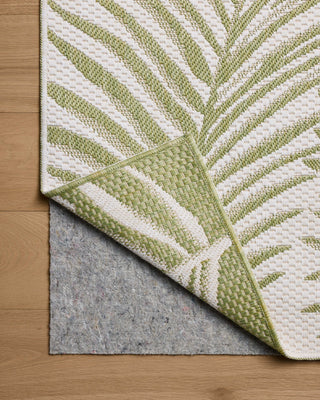 Loloi Easton ESN-06 Ivory / Green Area Rug Backing Image