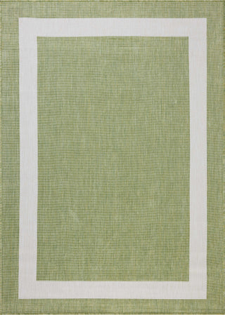 Loloi Easton ESN-07 Green / Ivory Area Rug Reverse Side