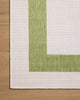 Loloi Easton ESN-07 Green / Ivory Area Rug Corner 2