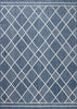 Loloi Easton ESN-08 Ivory / Denim Area Rug Reverse Side