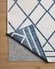 Loloi Easton ESN-08 Ivory / Denim Area Rug Backing Image