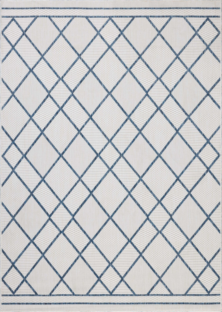 Loloi Easton ESN-08 Ivory / Denim Area Rug main image