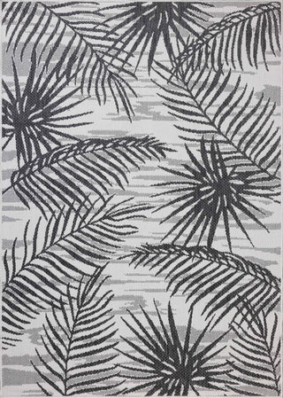 Loloi Easton ESN-09 Ivory / Onyx Area Rug Reverse Side