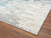 K2 Ethos ET-398 Blue/Grey Abstract Area Rug