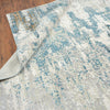 K2 Ethos ET-398 Blue/Grey Abstract Area Rug Lifestyle Image Feature