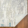 K2 Ethos ET-398 Blue/Grey Abstract Area Rug