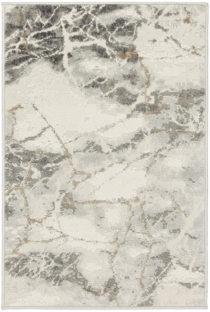 Nourison Elation ETN13 Ivory/Grey Area Rug main image