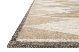 Loloi Evelina EVE-04 Taupe/Bark Area Rug Corner Image