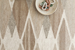 Loloi Evelina EVE-04 Taupe/Bark Area Rug Lifestyle Image Feature
