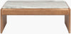 Surya Evryn EVRN-001 White / Brown Furniture Main Image