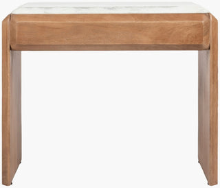 Surya Evryn EVRN-002 White / Brown Furniture Angle