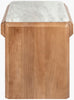 Surya Evryn EVRN-002 White / Brown Furniture Main Image