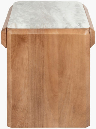 Surya Evryn EVRN-002 White / Brown Furniture Main Image