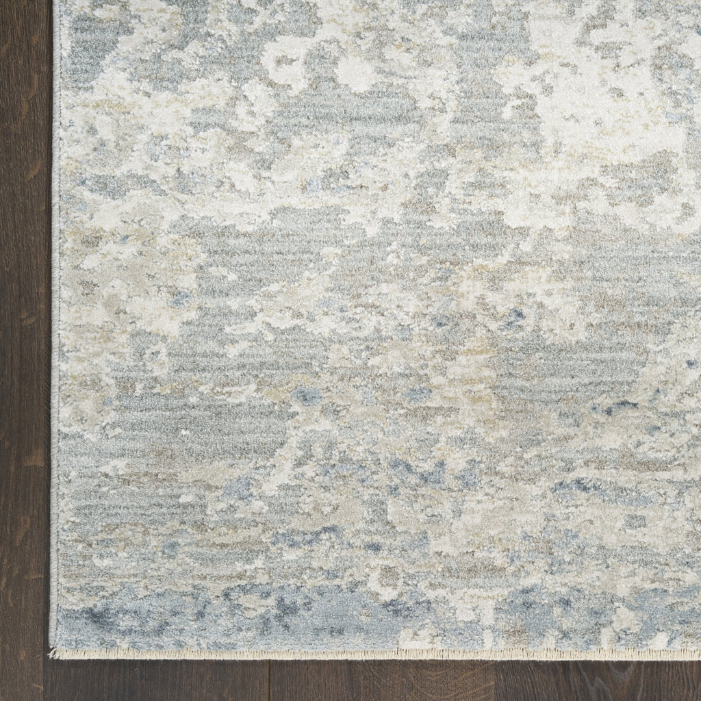Nourison Envy EVV01 Blue Silver Area Rug main image