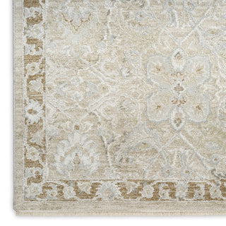 Nourison Envy EVV04 Taupe Area Rug Corner Image