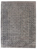 Exquisite Rugs Antique Weave Bamboo 10001 Ivory/Silver Area Rug main image
