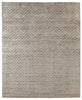 Exquisite Rugs Smooch Geo 10006 Silver Area Rug main image