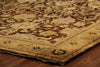 Exquisite Rugs Antique Weave 1006 Red/Beige Area Rug Corner Image
