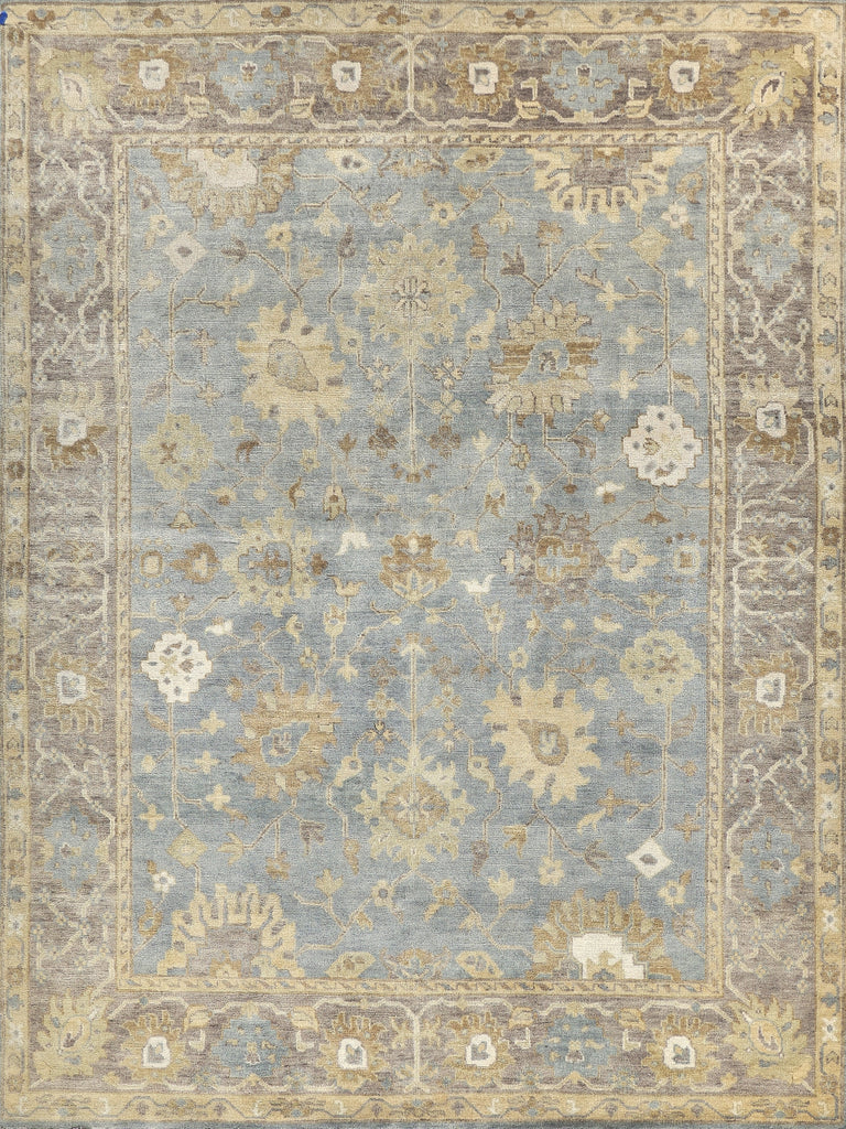 Exquisite Rugs Antique Weave Oushak 2000 Gray/Brown/Blue Area Rug main image