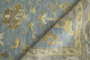 Exquisite Rugs Antique Weave Oushak 2000 Gray/Brown/Blue Area Rug Corner Image