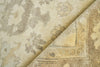 Exquisite Rugs Antique Weave Oushak 2002 Ivory/Gray/Beige Area Rug Closeup Image