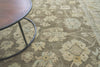 Exquisite Rugs Antique Weave Oushak 2003 Brown/Ivory Area Rug Pile Image