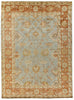 Exquisite Rugs Antique Weave Oushak 2004 Marine/Brick Area Rug main image
