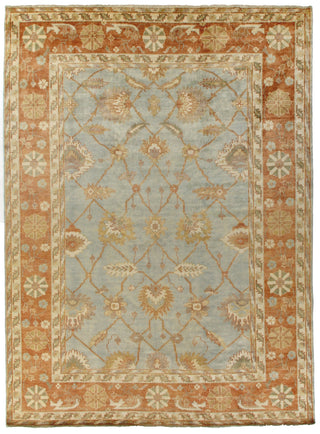Exquisite Rugs Antique Weave Oushak 2004 Marine/Brick Area Rug main image