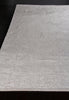 Exquisite Rugs Iris 2115 Light Gray Area Rug Closeup Image