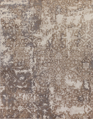 Exquisite Rugs Hundley 2119 Blue/Khaki Area Rug by The Met main image