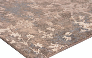 Exquisite Rugs Hundley 2119 Blue/Khaki Area Rug by The Met Corner Image