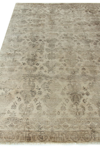 Exquisite Rugs Lisbon 2122 Ivory Area Rug Closeup Image