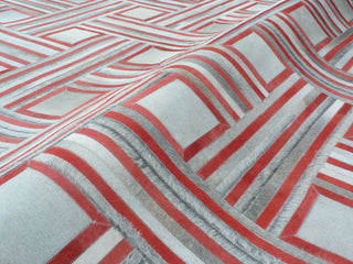 Exquisite Rugs Natural Hide 2137 Red/Multi Area Rug Lifestyle Image Feature