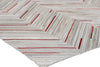 Exquisite Rugs Natural Hide 2138 Ivory/Beige/Red/Multi Area Rug Corner Image