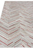 Exquisite Rugs Natural Hide 2138 Ivory/Beige/Red/Multi Area Rug Closeup Image