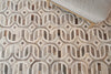 Exquisite Rugs Natural Hide 2140 Medium Gray/Ivory Area Rug Detail Image
