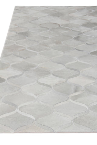 Exquisite Rugs Natural Hide 2150 Ivory Area Rug Closeup Image