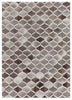 Exquisite Rugs Natural Hide 2152 Dark Gray/Multi Area Rug main image