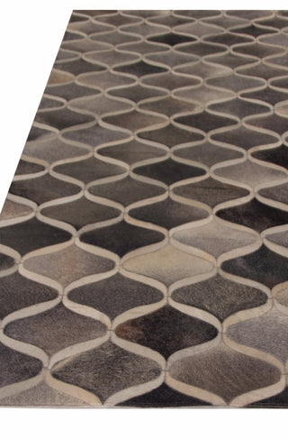 Exquisite Rugs Natural Hide 2152 Dark Gray/Multi Area Rug Pile Image