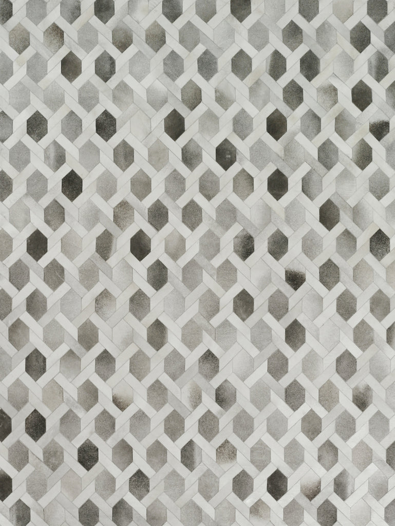 Exquisite Rugs Natural Hide 2155 Gray/Silver Area Rug main image