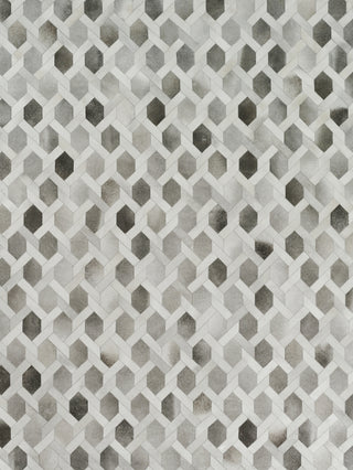 Exquisite Rugs Natural Hide 2155 Gray/Silver Area Rug main image