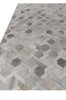Exquisite Rugs Natural Hide 2156 Ivory Area Rug Closeup Image