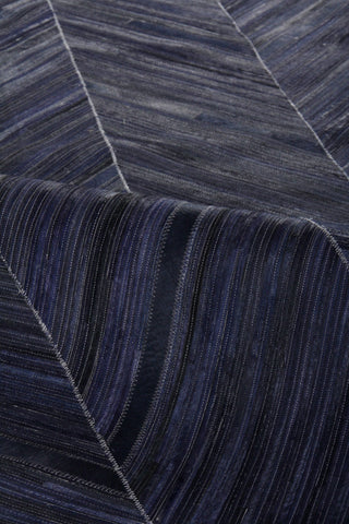 Exquisite Rugs Natural Hide 2159 Navy Area Rug Pile Image