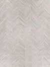 Exquisite Rugs Natural Hide 2161 Silver Area Rug main image