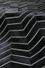 Exquisite Rugs Natural Hide 2164 Black/Ivory Area Rug Pile Image