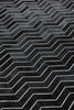 Exquisite Rugs Natural Hide 2164 Black/Ivory Area Rug Lifestyle Image Feature